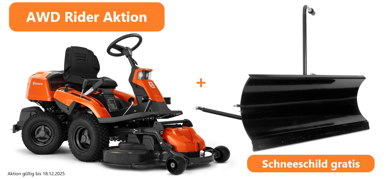 Rasentraktor Husqvarna R 216TC AWD Limited Edition inkl. 103 cm Mähdeck