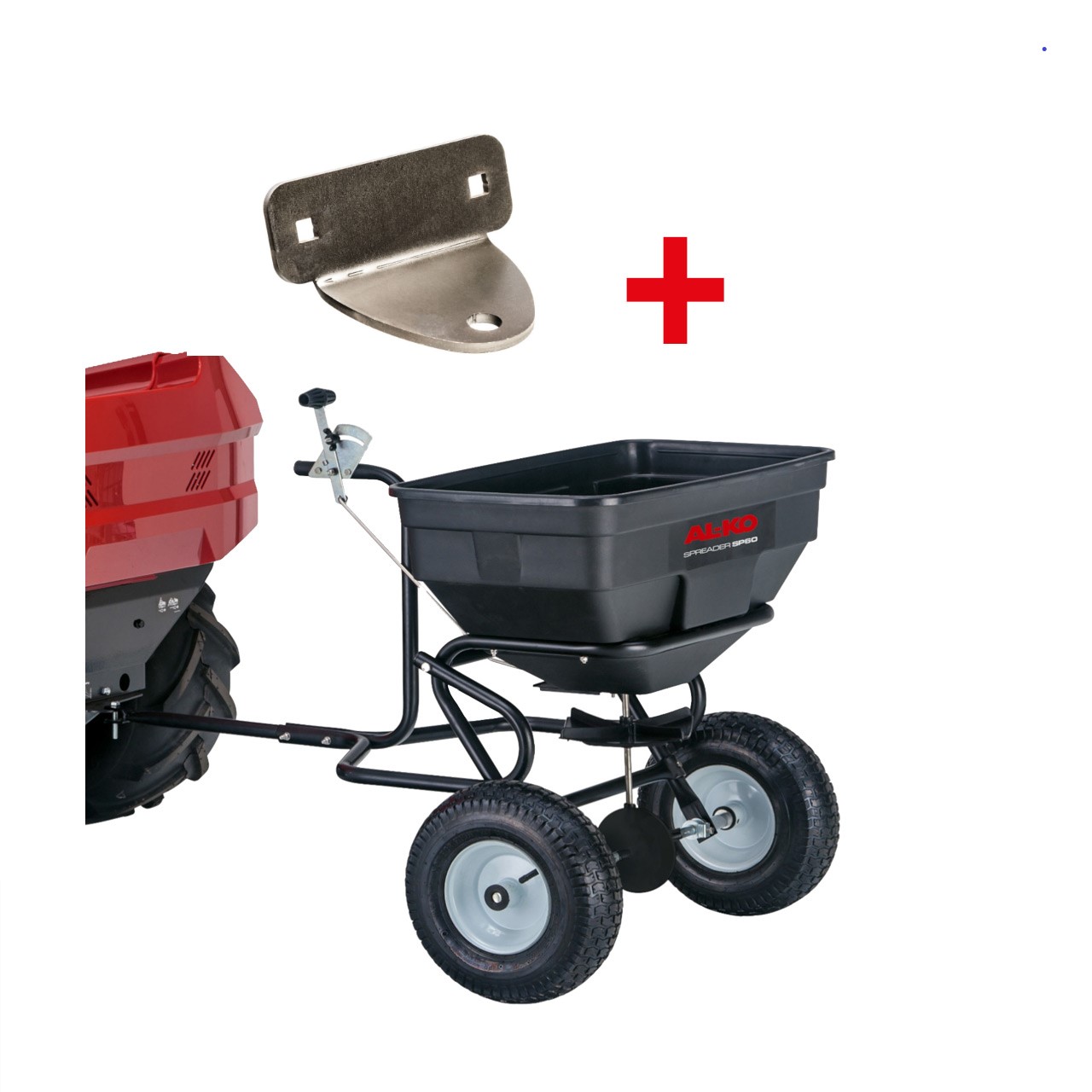 Streuanhänger Set solo by AL-KO - Steuer SP 60 inkl. Anhängevorrichtung Premium